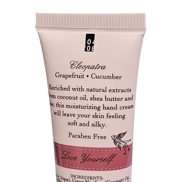 TOCCA Cleopatra Hand Cream Grapefruit Cucumber Moisturizing 1 fl oz - Picture 5 of 8